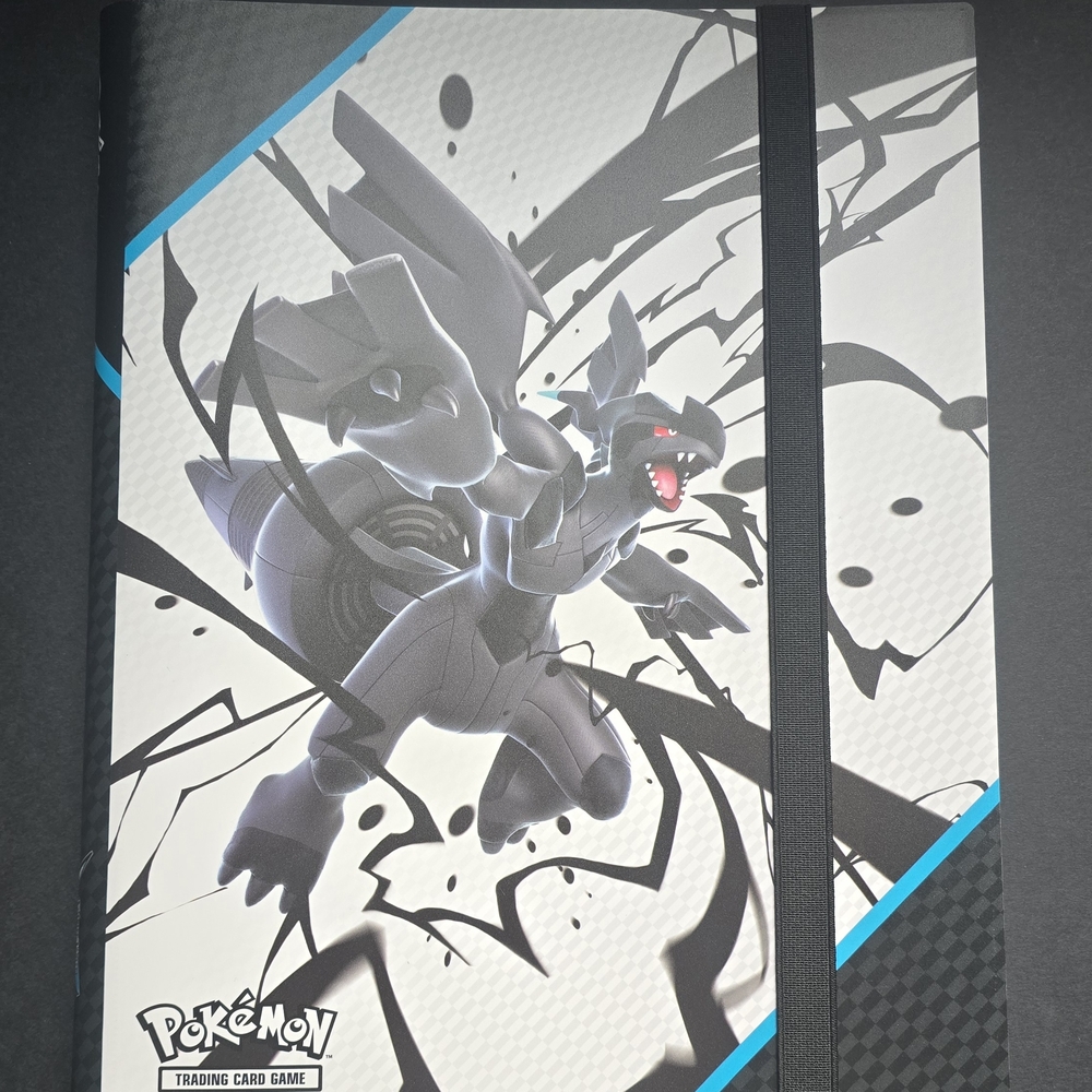 Pokemon Trading Card Binder - Black and Blue